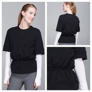 Lululemon Peplum Pullover Sweatshirt